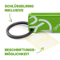 YuCase B+ Schutzhülle für Yubikeys, Hellgrün
