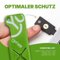 YuCase B+ Schutzhülle für Yubikeys, Hellgrün