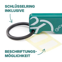 YuCase B+ Schutzhülle für Yubikeys, Dunkelgrün