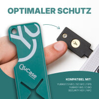 YuCase B+ Schutzhülle für Yubikeys, Dunkelgrün