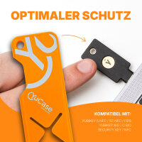 YuCase B+ Schutzhülle für Yubikeys, Orange
